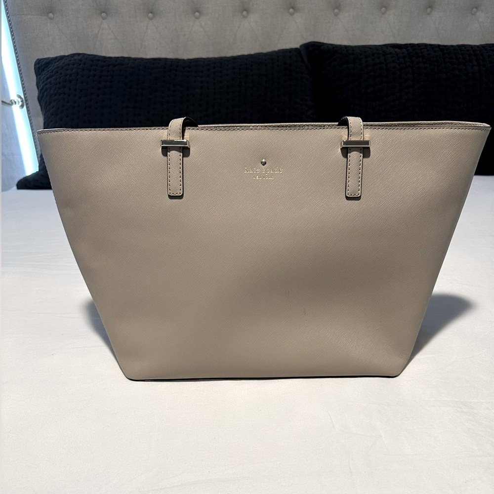 Kate Spade Large Tote (Thunder Cloud Brown)